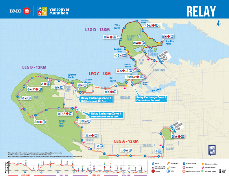 2017 bmo marathon map