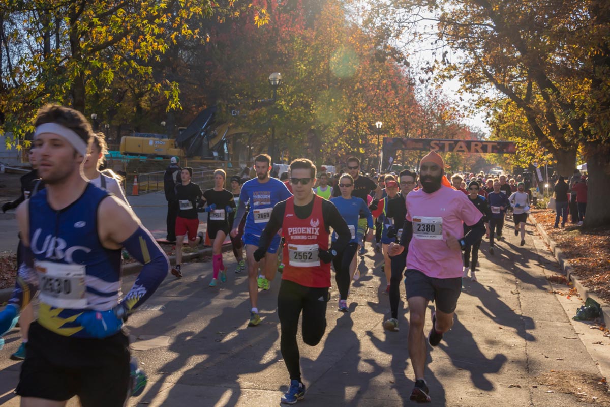 The Fall Classic Half Marathon is 95% sold out