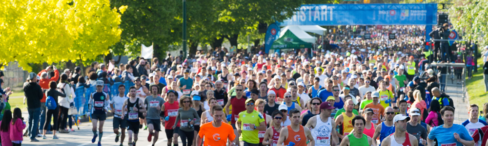 Breaking News: Record numbers for the 45th year of the Vancouver Marathon!