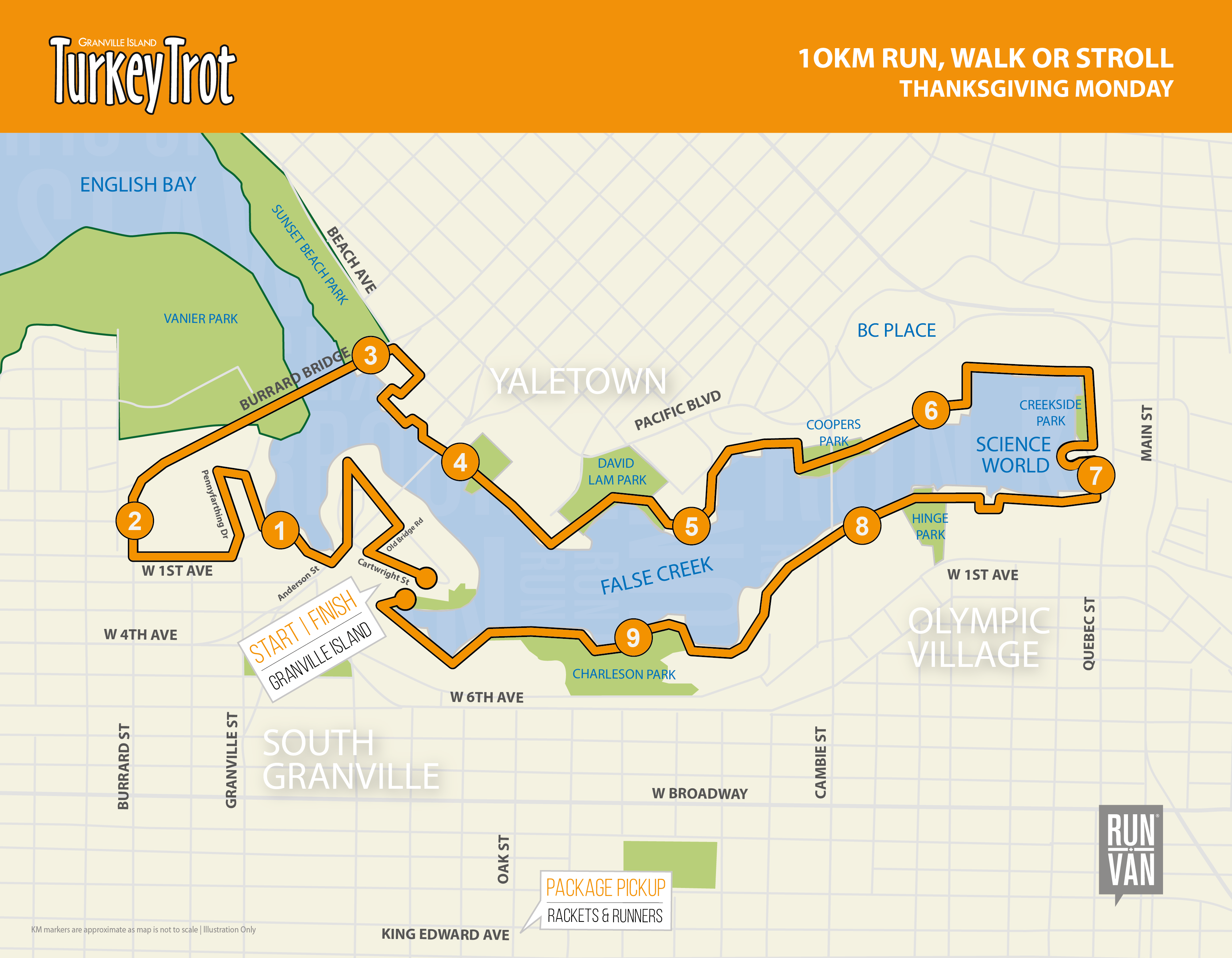 Granville Island Turkey Trot | RUNVAN®