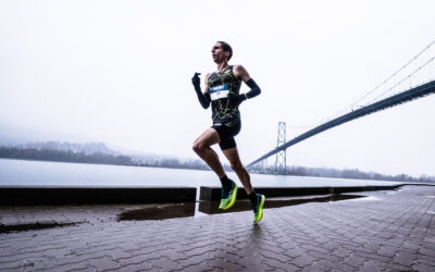 Cam Levins sets Canadian Half Marathon Record and Natasha Wodak breaks her own event record at the First Half presented by BlueShore Financial