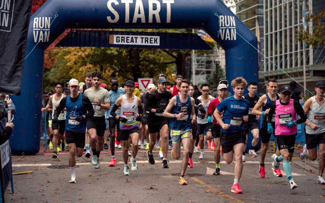 Great Trek start line